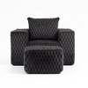 Whisen Corduroy Compression Sofa with Ottoman - 2 of 4
