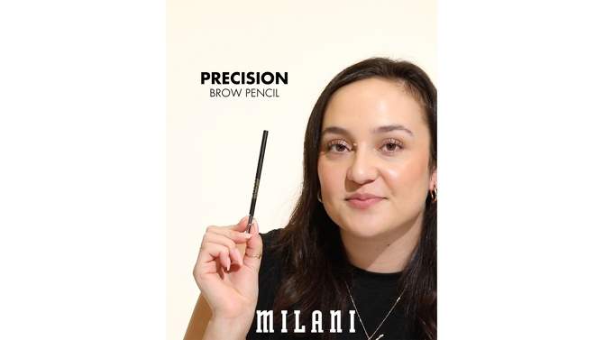 Milani Stay Put Precision Brow Pencil - 0.018oz, 2 of 7, play video