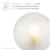 Modway Destiny Glass and Metal Table Lamp - 3 of 4
