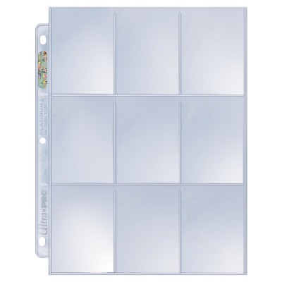 Ultra PRO Collectors Album 3 Ring Binder Card Storage for A4 Pages Black for sale online