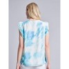 Jones New York Flutter Sleeve V-Neck Blouse - 3 of 3