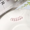 Unique Bargains Czech Glass Teardrop Clear Versatile Craft Loose Beads Puffed Raindrop Beads 50 Pcs - 3 of 4