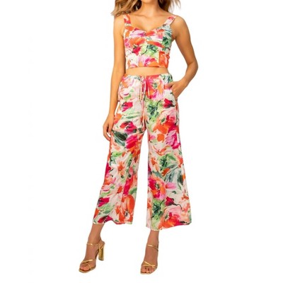 Women's ALORA PANTS - LAVENDER BROWN