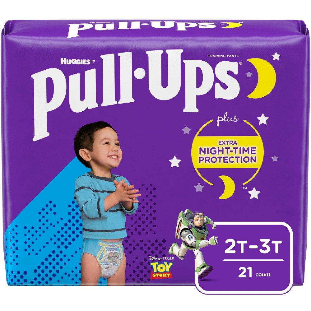 UPC 036000412604 product image for Huggies Pull-Ups NightTime Training Pants Jumbo Pack Size 2T-3T - 21ct | upcitemdb.com