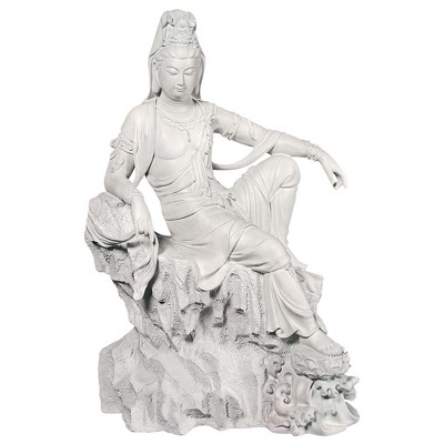 Design Toscano Guan-Yin, Goddess Of Compassion Statue - Off-White
