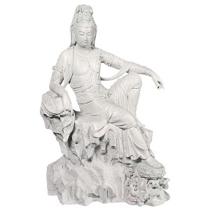 Design Toscano Guan-Yin, Goddess Of Compassion Statue - Off-White - 1 of 4