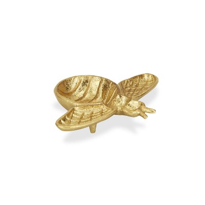 Cheung's Roven Cast Iron Bumble Bee Dish - Gold