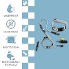 THE LICKER STORE Luna 8FT Adjustable 6-in-1 Waterproof Hands-Free Leash and Collar with LED Flashlight, Bag Dispenser, and Poop Bag Holder - 3 of 4