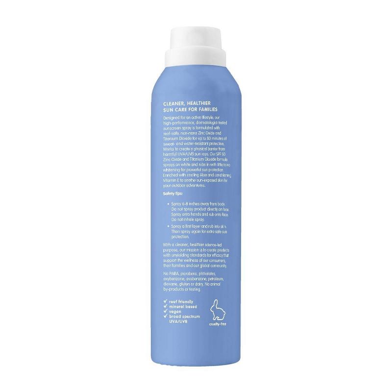 thinksport All Sheer Mineral Sunscreen Spray - SPF 50 - 6oz, 5 of 6