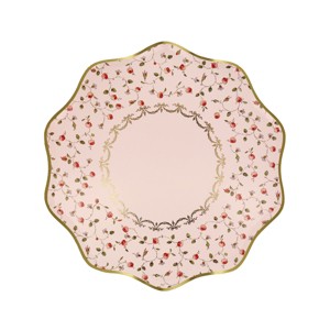 Meri Meri x Ladurée Marie-Antoinette Side Plates (Pack of 8) - 1 of 3