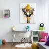 Stupell Industries Yellow Steampunk Emu Canvas Wall Art - 2 of 4