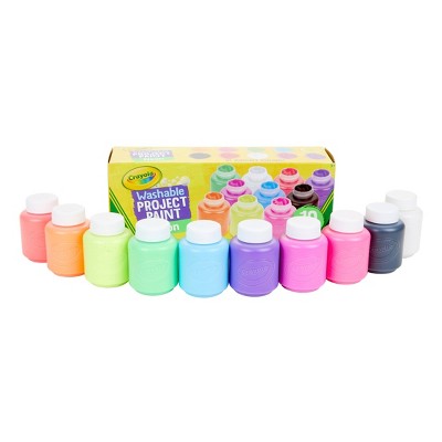 Buy Crayola Washable Neon Kids Paint Set Online Uganda Ubuy