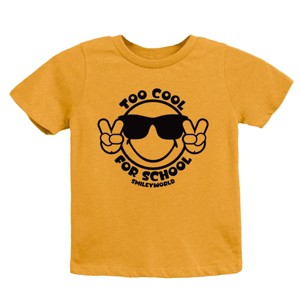 The Juniper Shop SmileyWorld Too Cool For School Youth Short Sleeve Tee - 1 of 4