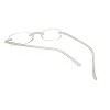 Calabria PATENT Flexie Low Profile 714 Reading Glasses&Slim Case+2.50 Ice Clear - 4 of 4