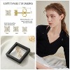 3-Pair 14K Gold Plated Stud Sets - 925 Sterling Silver Earrings for Cartilage & Tragus - 3 of 4