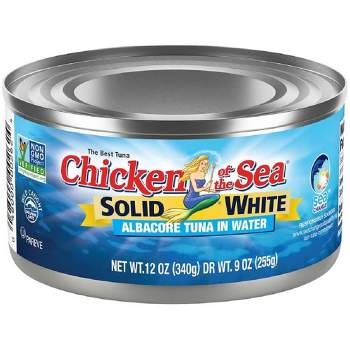 Chicken of the Sea Solid White Albacore Tuna in Water - 12oz