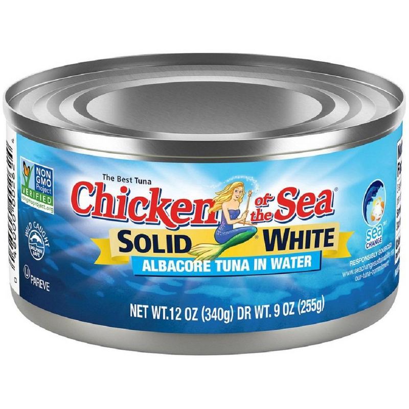 Chicken of the Sea Solid White Albacore Tuna in Water - 12oz, 1 of 6