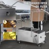 VEVOR Portable Oil Filtering Unit, 38L Capacity, 10 L/min Filtering Speed, Equipped with Swivel Casters and Oil Hose - 3 of 4