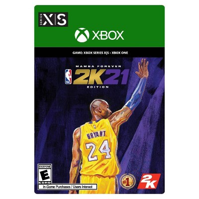 NBA 2K21: Mamba Forever Edition - Xbox Series X|S/Xbox One (Digital)