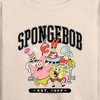 Women's - SpongeBob SquarePants - Collegiate Lightweight French Terry Wide Neck Long Sleeve Shirt - 2 of 4