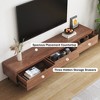 Modern TV Stand Media Console with Drawers - 2 of 4