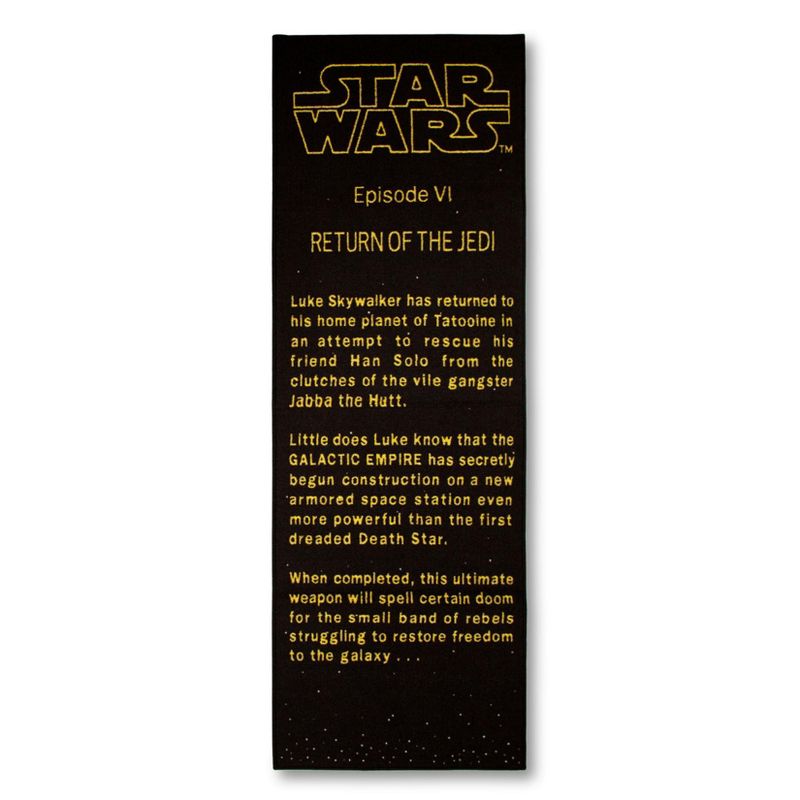 Ukonic Star Wars: Return of the Jedi Title Crawl Printed Area Rug | 27 x 77 Inches, 1 of 7