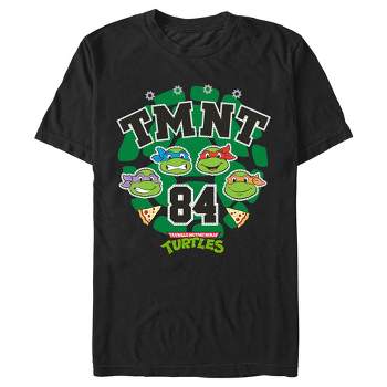Men's Teenage Mutant Ninja Turtles Varsity TMNT 84 Heroes T-Shirt