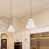 Nuvo Lighting Tango 1 - Light Pendant in  Matte White/Burnished Brass - 2 of 4