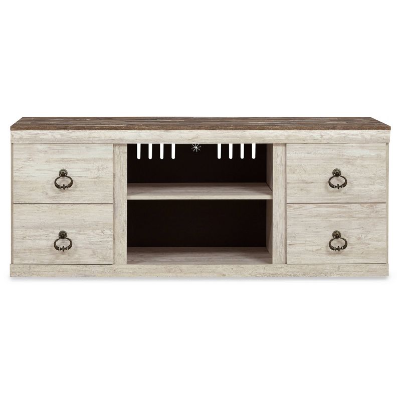 60&#34; Willowton TV Stand for TVs up to 65&#34; White - Signature Design by Ashley, 4 of 6