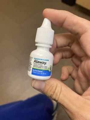 Alaway Antihistamine Eye Drops for Allergy Relief, 2 x 10 ml bottles