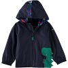 LONDON FOG Baby/Toddler Boys' Little Animal Jersey Lined Rainslicker Jacket - 2 of 4