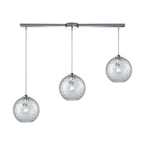 Elk Home Watersphere 3 - Light Chandelier in  Polished Chrome - 1 of 1