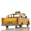 Classic New York City Taxi Model 5" – Vintage Yellow Cab Old Modern Handicrafts - 3 of 4