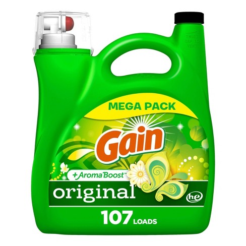 Gain + Aroma Boost Original Scent HE Compatible Liquid Laundry Detergent Soap - image 1 of 4