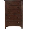 CAVINAS 2/6 Drawer Dresser,Modern Bedroom Storage Chest,Wooden Nightstand for Bedroom,Eco-Friendly,1 Piece - 3 of 4