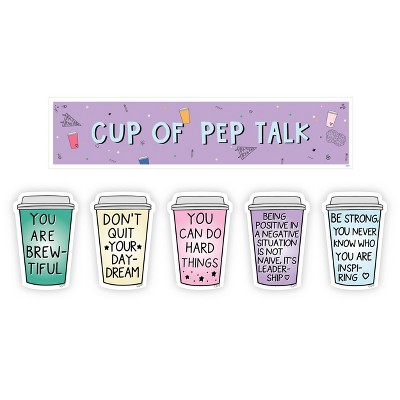 Callie Danielle Cup of Pep Talk Bulletin Board Kit