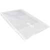 JAM Paper Plastic Envelopes with Button and String Tie Closure, Legal Open End, 9 3/4'' x 14 1/2'', Clear Poly, 12pk - 4 of 4