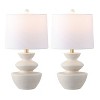 Jorden 21.5" Table Lamp (Set of 2) - TBL4642 - White - Safavieh - 2 of 4