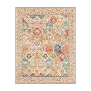 Abynow Medallion Faded Persian Indoor Area Rug - 1 of 4