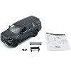 2025 Chevrolet Tahoe PPV Black "Custom Builder's Kit - Law Enforcement and Public Service" 1/24 Diecast Model Car by Motormax - 2 of 4