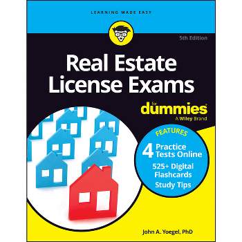 Real Estate License Exams for Dummies - 5th Edition by  John A Yoegel (Paperback)