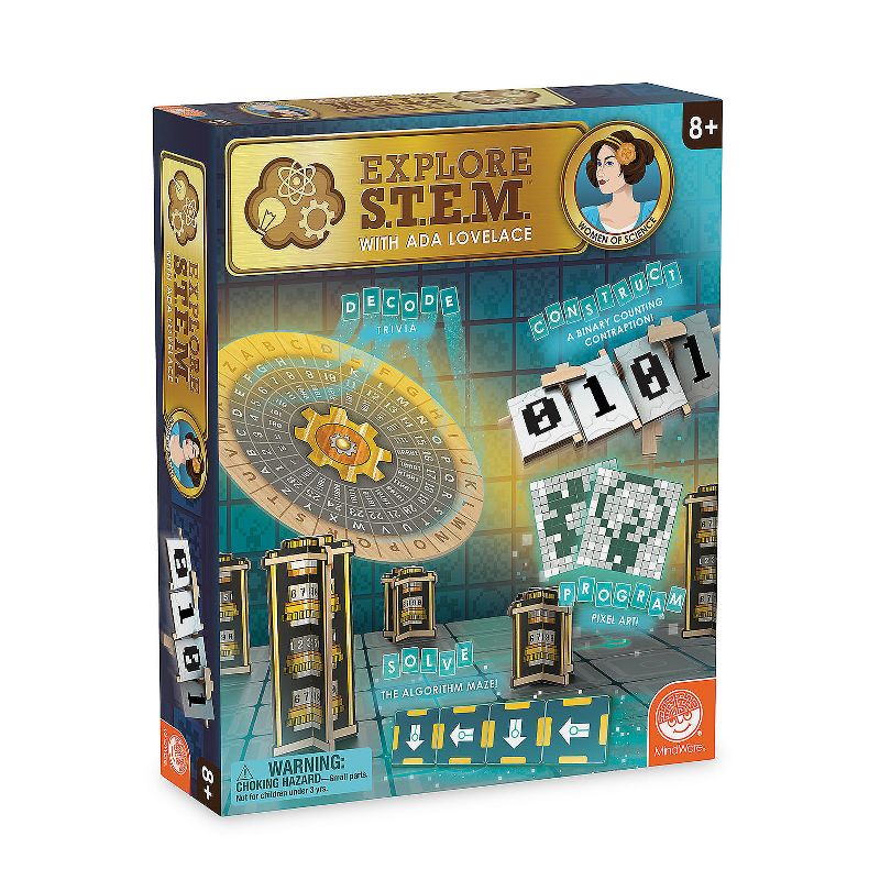 MindWare Explore S.T.E.M. with Ada Lovelace – STEM Projects for Kids Ages 8 & Up, 1 of 5