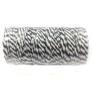 Wrapables Cotton Baker's Twine 12ply 110 Yard, Black - 1 of 2