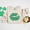 Simply Sage Market Women's Graphic Sweatshirt St. Patrick's Lips - image 3 of 3