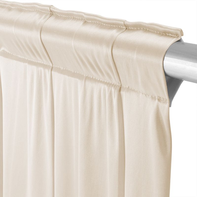 Lann's Linens (Set of 2) Photography Backdrop Curtains - Tall Backgrounds for Wedding, Party or Photo Booth, 5 of 8