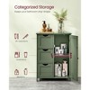 VASAGLE Bathroom Floor Storage Cabinet, Bathroom Cabinet Freestanding, with 3 Large Drawers and 1 Adjustable Shelf, 11.8 x 23.6 x 31.9 Inches - 2 of 4
