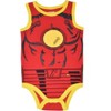 Marvel Avengers Captain America Iron Man Hulk Spider-Man 5 Pack Bodysuits Multicolor  - 3 of 4