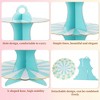 Unique Bargains 3-Tier Cupcake Stand Tower Cardboard Dessert Cup Cake Stand Tower 2 Pcs - 3 of 4