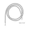 Unique Bargains Faux Pearl Handbag Strap Silver Tone 1 Pc - 2 of 4