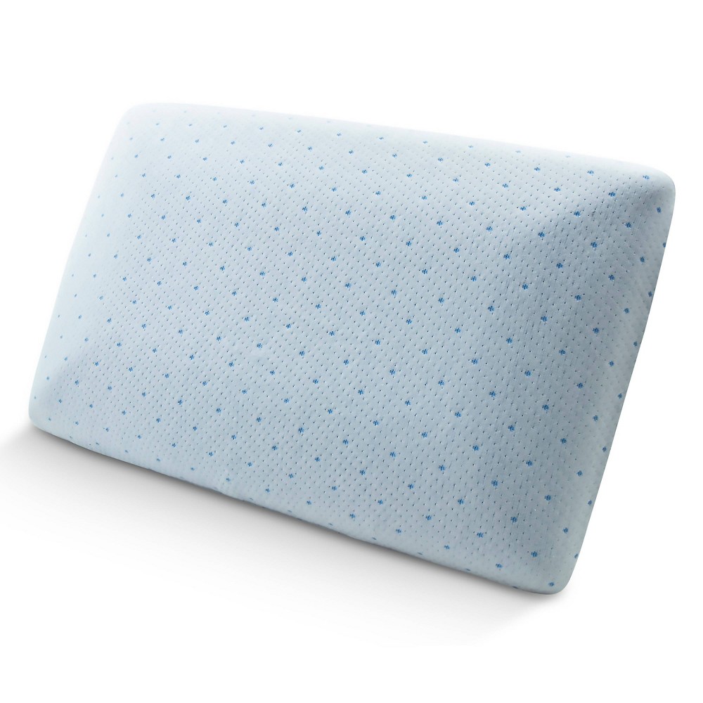 Photos - Pillow Arctic Sleep King Medium Cool-Blue Memory Foam : Universal Sleeper,